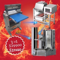 DÖNER ve SHAWARMA 3ü1arada SET